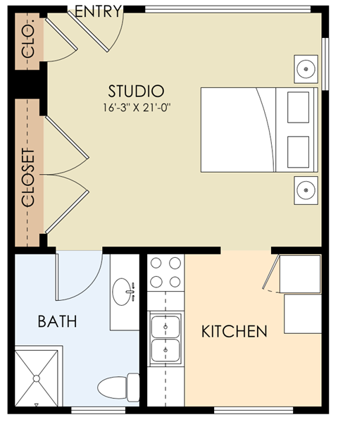 1019, 1023 Noel Drive Studio-2 Beds Apartment for Rent - Photo Gallery 34